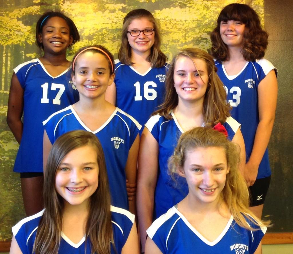 Eighth Grade Girls North Shore Volleyball Team
